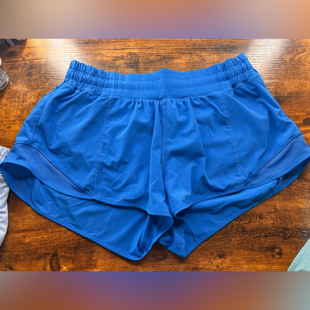 lululemon athletica Blue Athletic Shorts